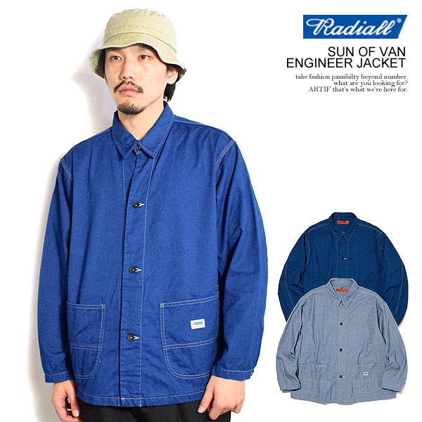RADIALL ラディアル SUN OF VAN - ENGINEER JACKET