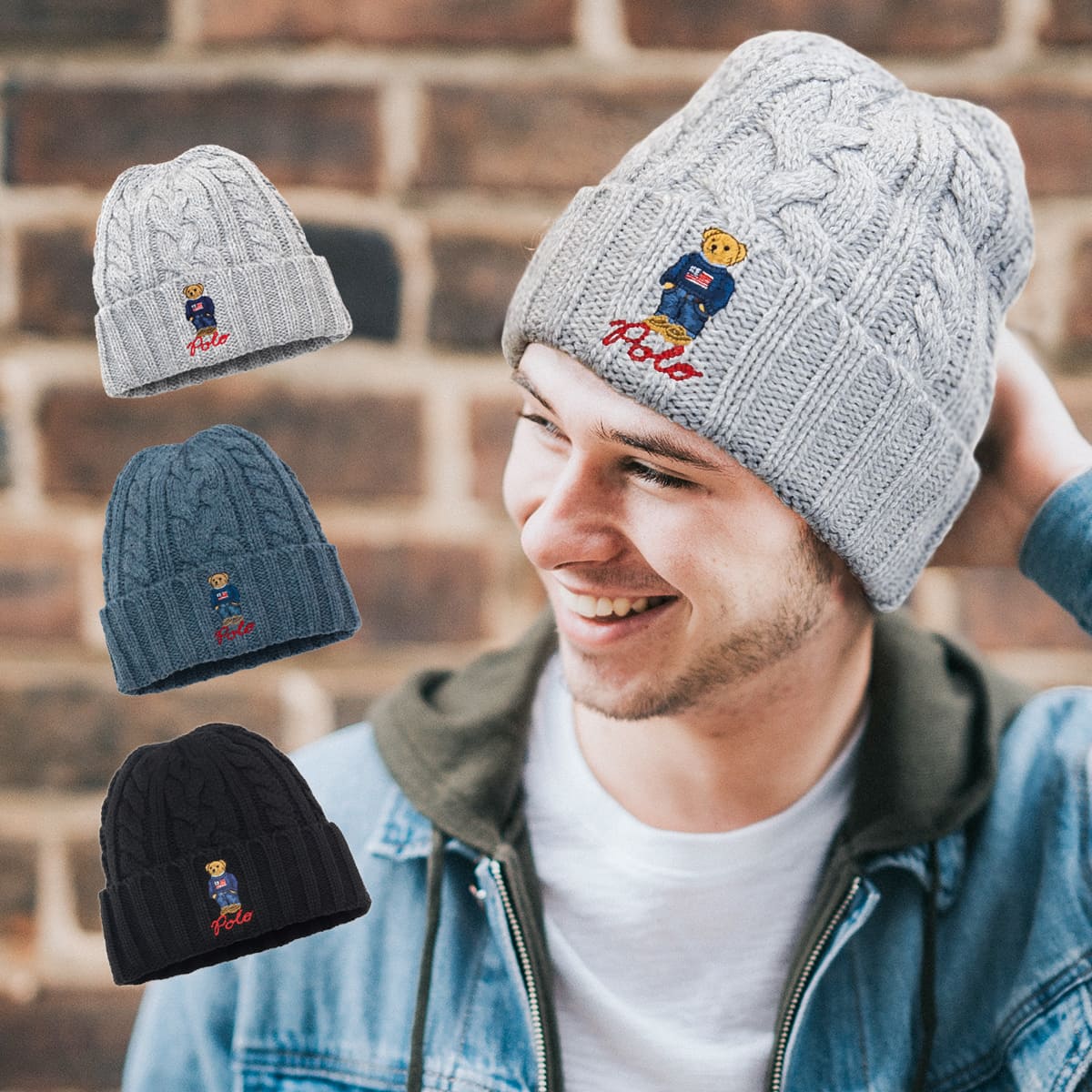 楽天市場】ラルフローレン ニット帽 ポロ ラルフローレン POLO RALPH