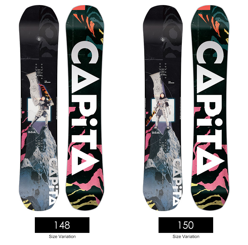 無料ワックスサービス有】25-26 2026 CAPITA キャピタ DOA D.O.A.