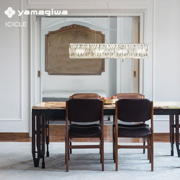 楽天市場】【即納】YAMAGIWA（ヤマギワ）シャンデリア ICICLE