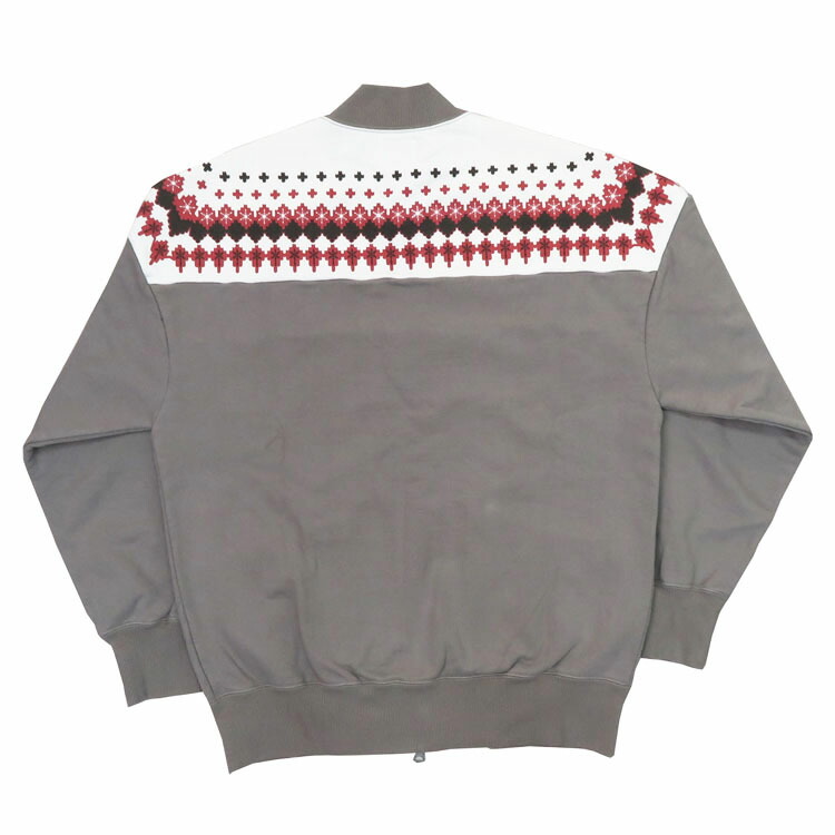 楽天市場】フェローズ Pherrow's 長袖 雪柄 ジップアップ スウェット