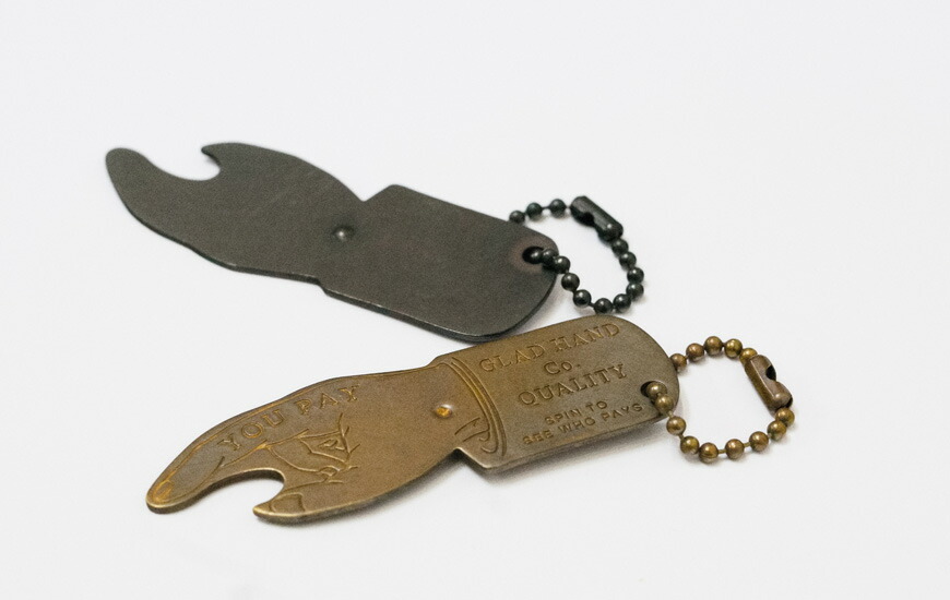 楽天市場】GLAD HAND グラッドハンド 真鍮 YOU PAY SPINNER スピナー