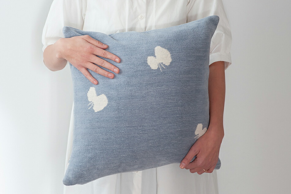 CHOUCHO シュニールコットン クッションカバー（クリッパン×ミナ