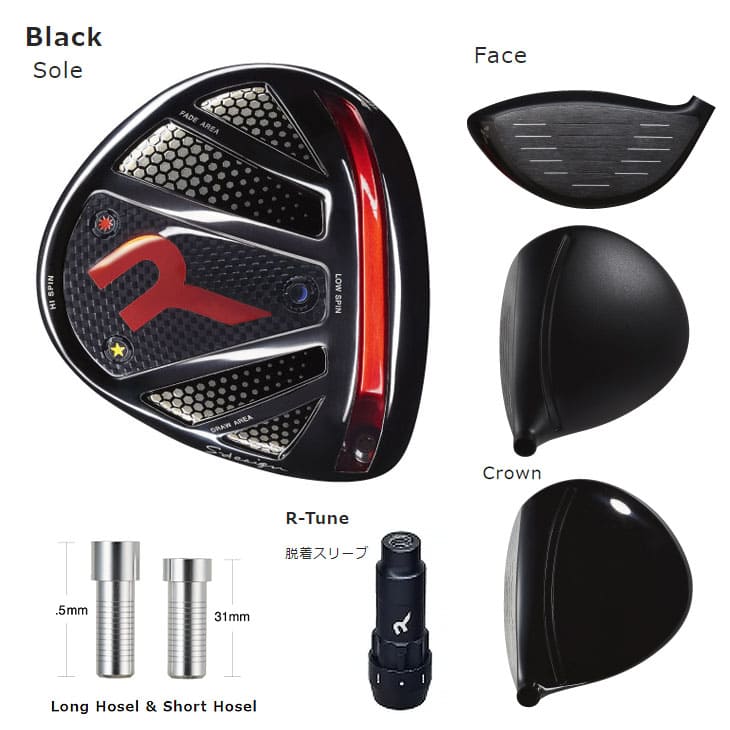 楽天市場】RODDIO ロッディオ DRIVER HEAD Sデザインオーバーサイズ