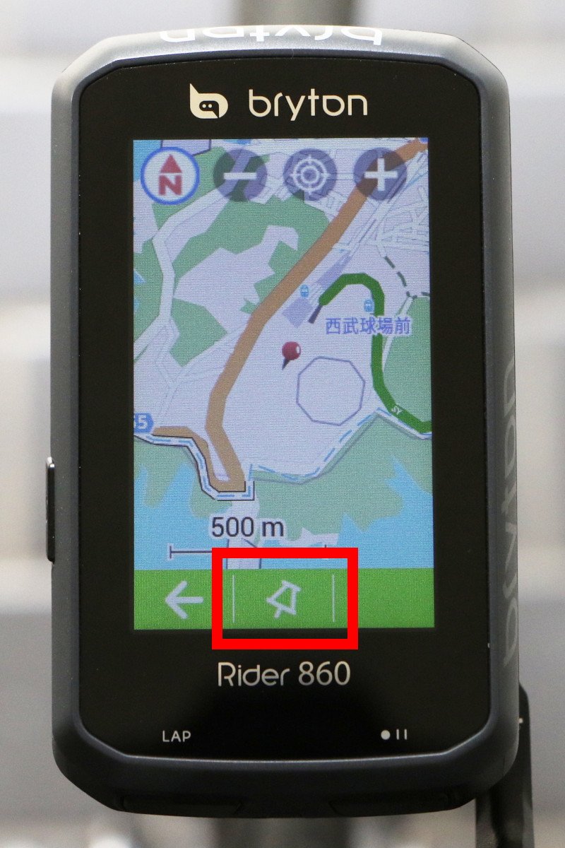 Bryton Rider 860 Brytonサイクルコンピューターのフラッグシップモデル