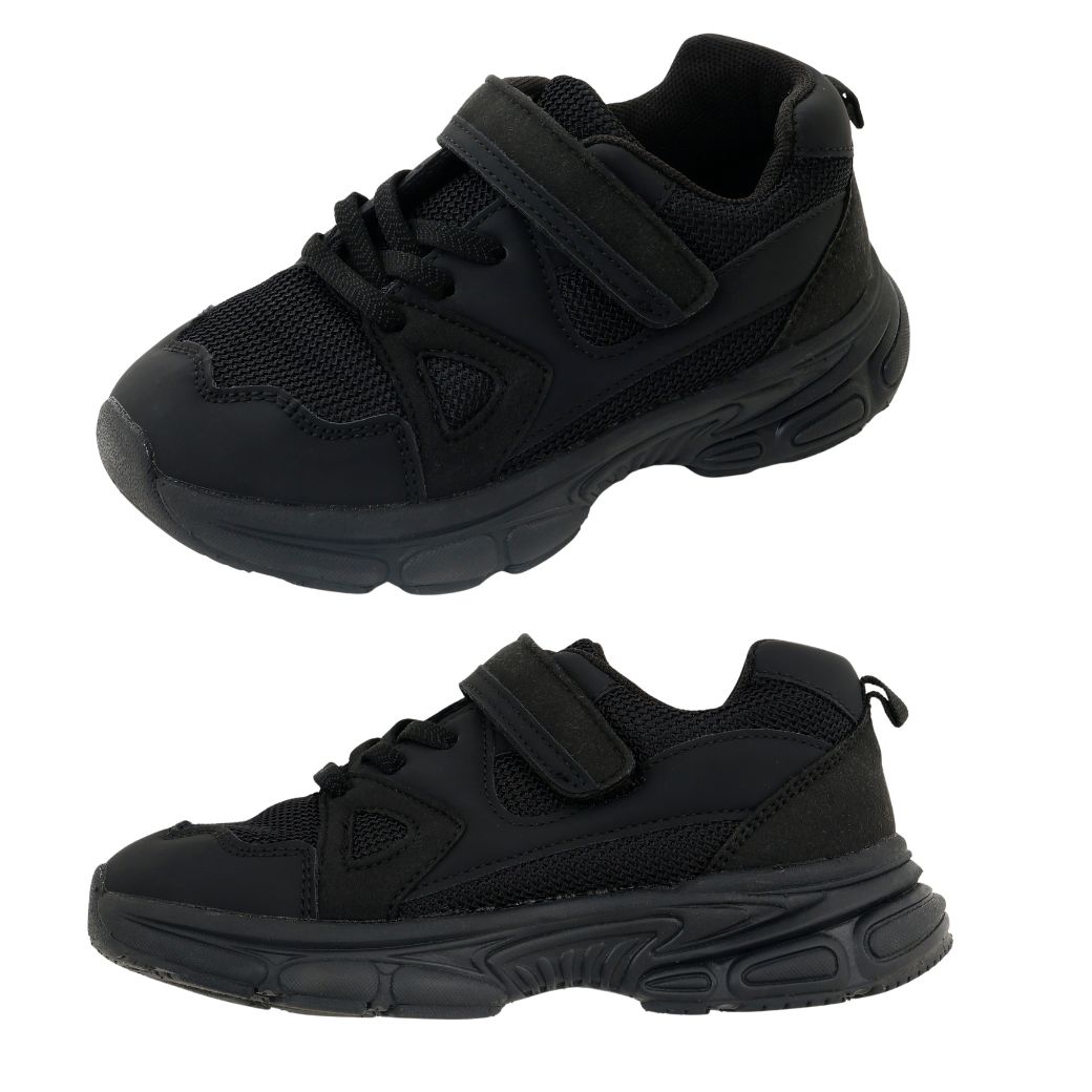 オールブラックスニーカー 18 19 20 21 22cm CHOPINblue/ショパン