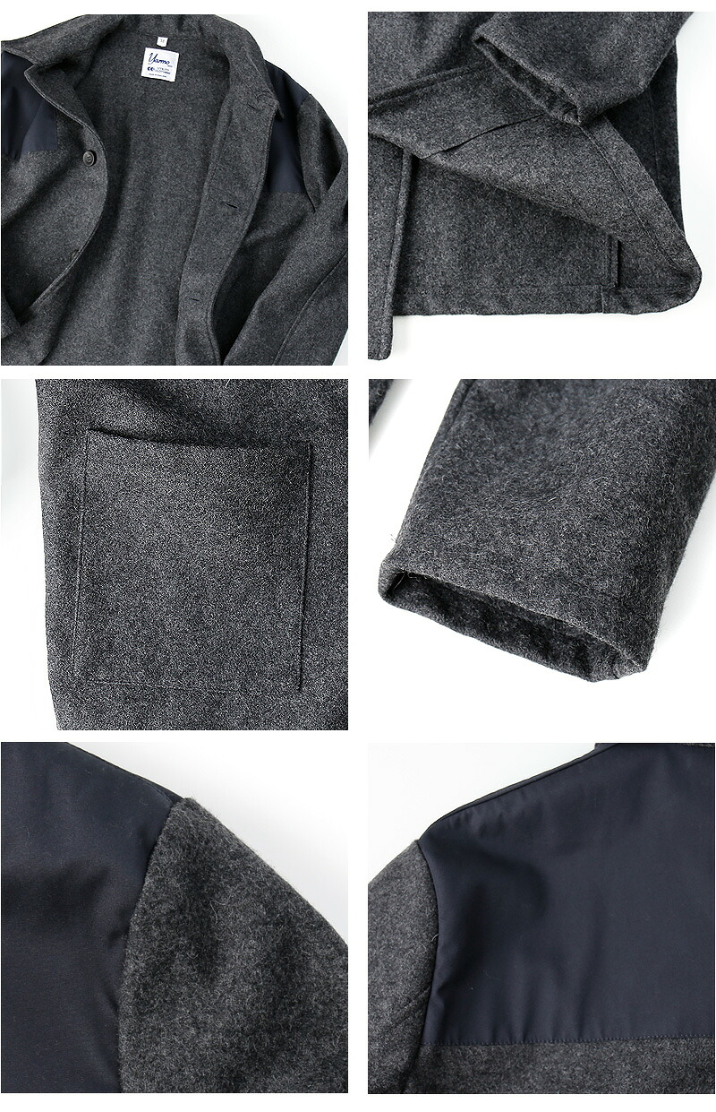楽天市場】[期間SALE] Yarmo/ヤーモ Melton DONKEY COAT メルトン