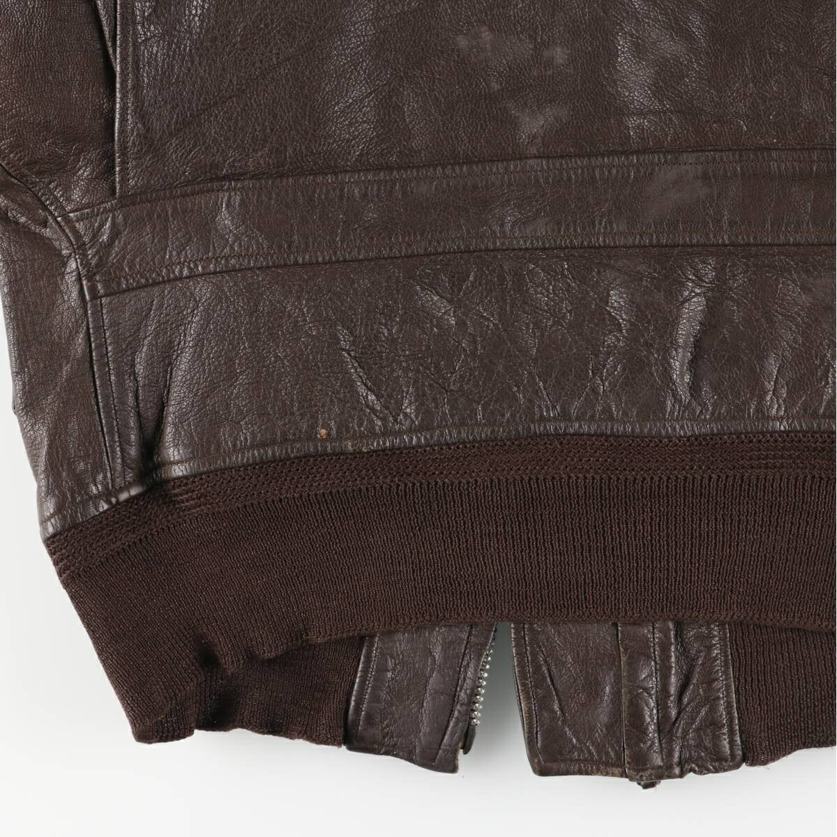 古着 50～60年代 RALPH EDWARDS SPORTSWEAR G-1 7823A U.S.NAVY レザー