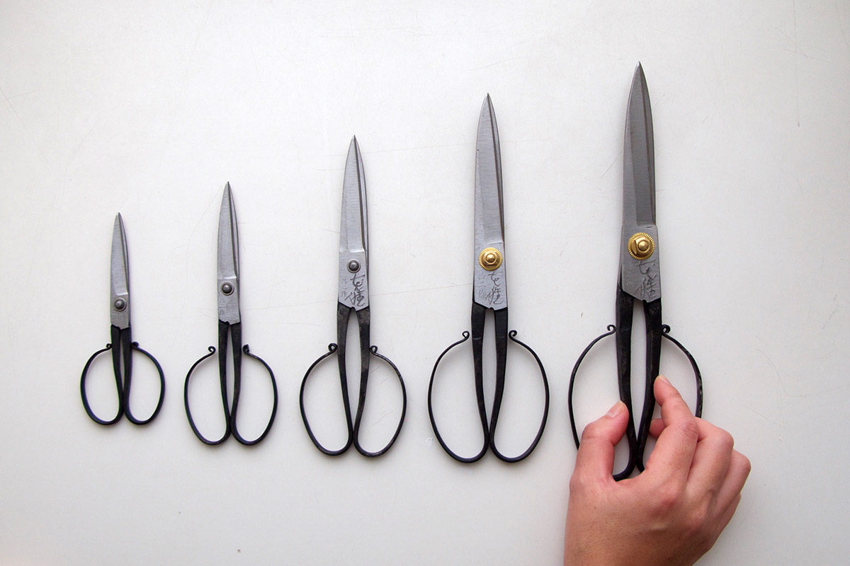 梅木本種子鋏製作所 ｜ 本種子鋏 8寸 裁ち鋏 ハサミ はさみ 鋏