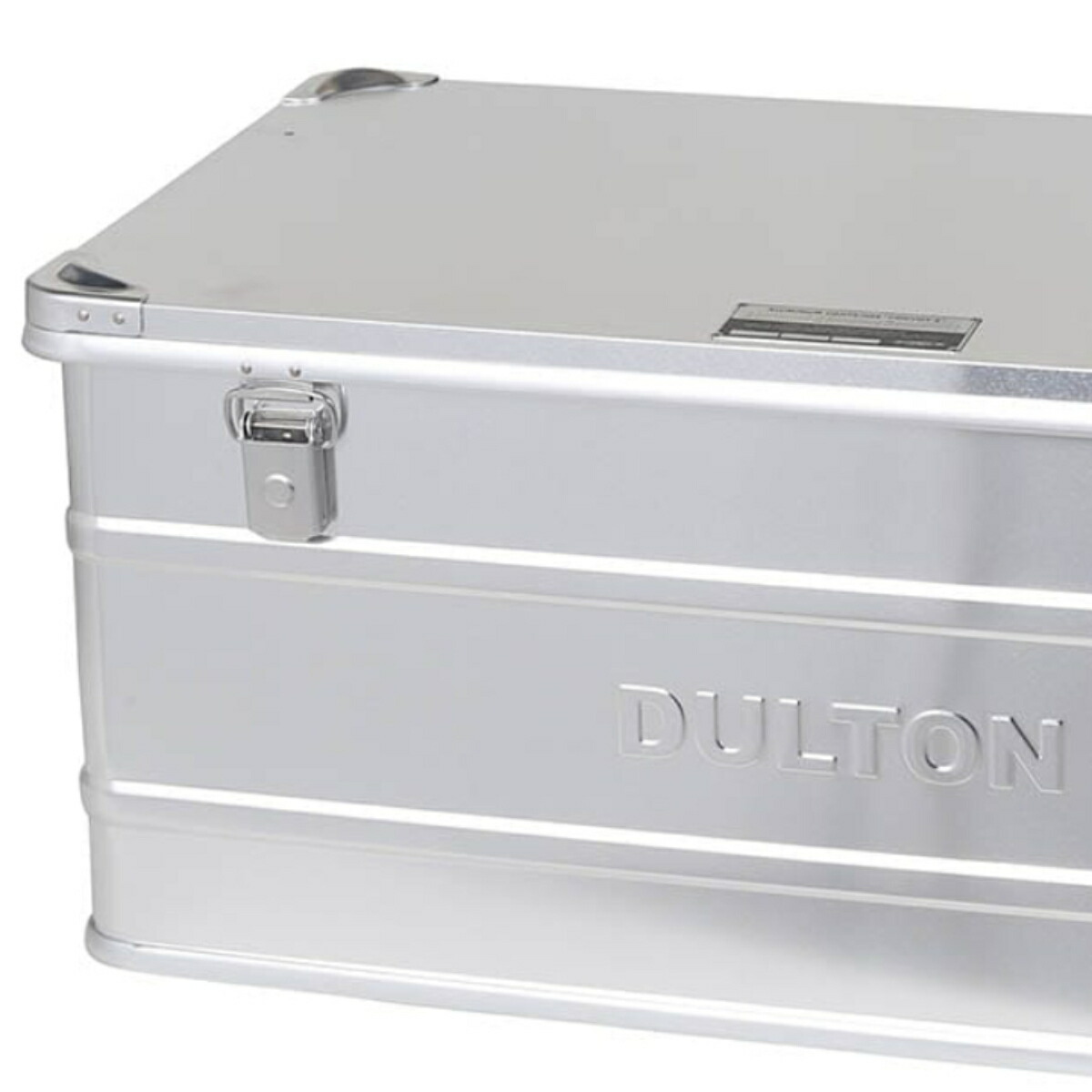 楽天市場】収納ボックス ふた付き XL アルミ コンテナ コンボイ 2