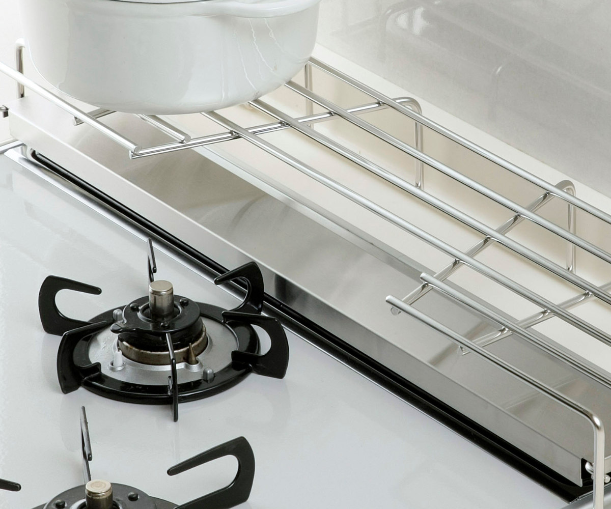 楽天市場】コンロ奥ラック 排気口カバー付コンロ奥ラック 幅60cm用