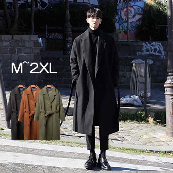 楽天市場】チェスターコート ロングコート 春コート アウター メンズ