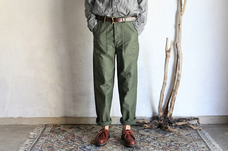 楽天市場】【orslow】 US ARMY FATIGUE PANTS Regular fit Button Fly