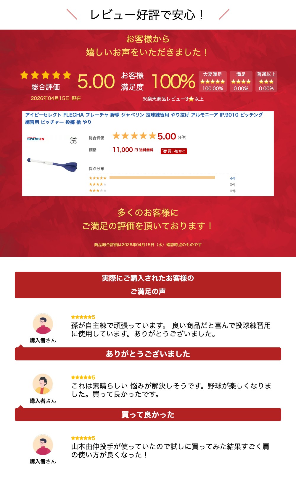 楽天市場】アイピーセレクト FLECHA フレーチャ 野球 ジャベリン 投球