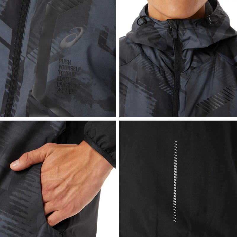 楽天市場】お取り寄せ発送 アシックス ウインドブレーカー 上下 メンズ