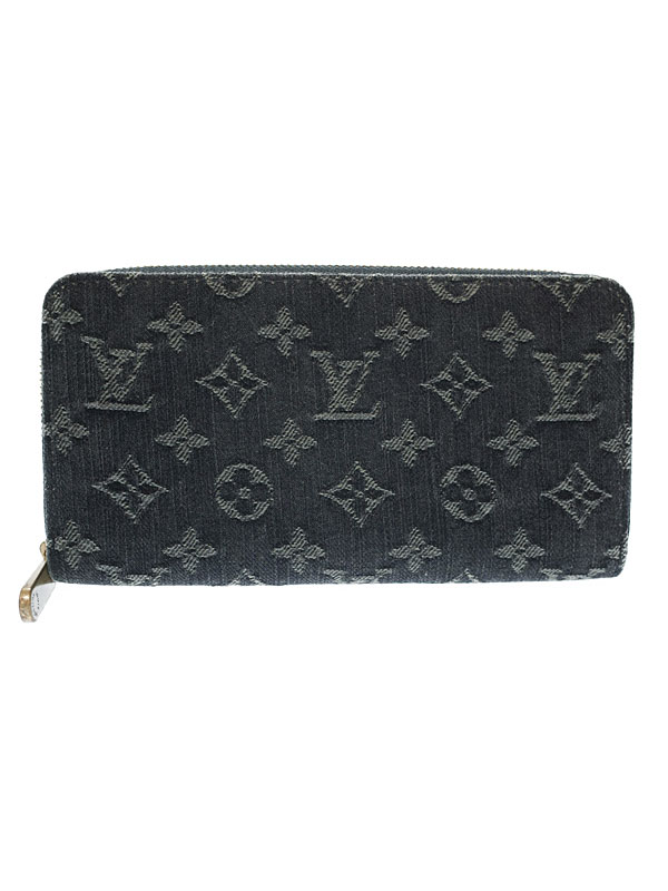 LOUIS VUITTON】ルイヴィトン『モノグラム デニム ジッピーウォレット