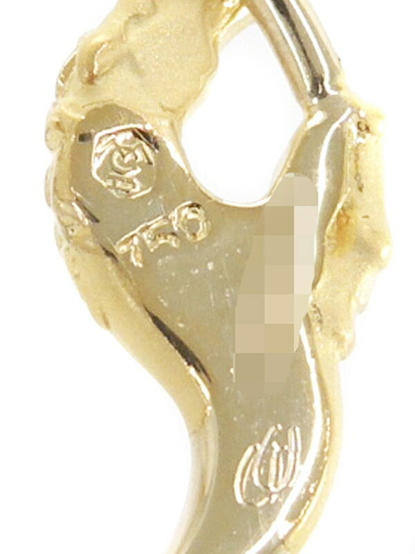 Carrera y Carrera】【馬】【仕上済】カレライカレラ『K18YG ピアス