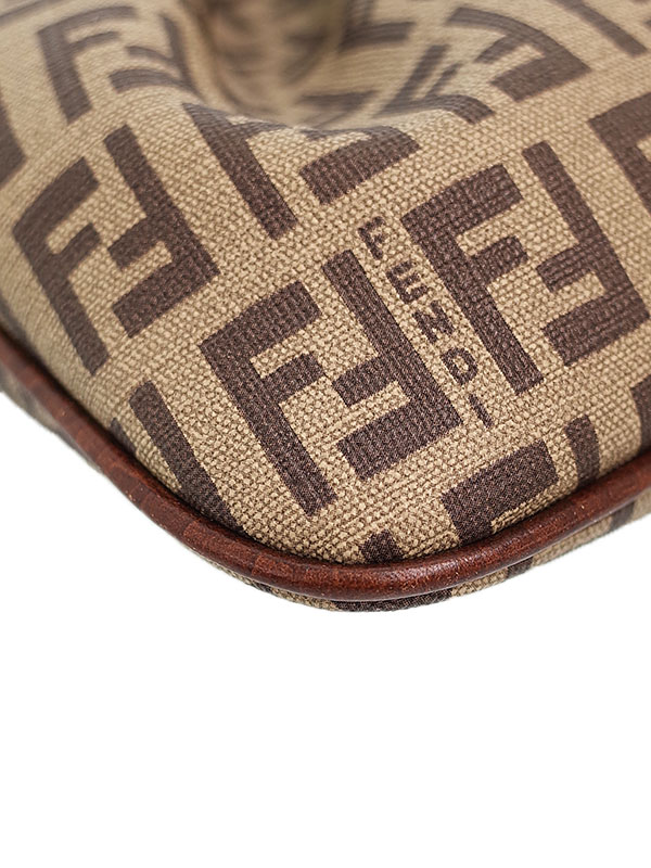 FENDI】フェンディ『ズッキーノ柄 ポーチバッグ』8BR566 レディース
