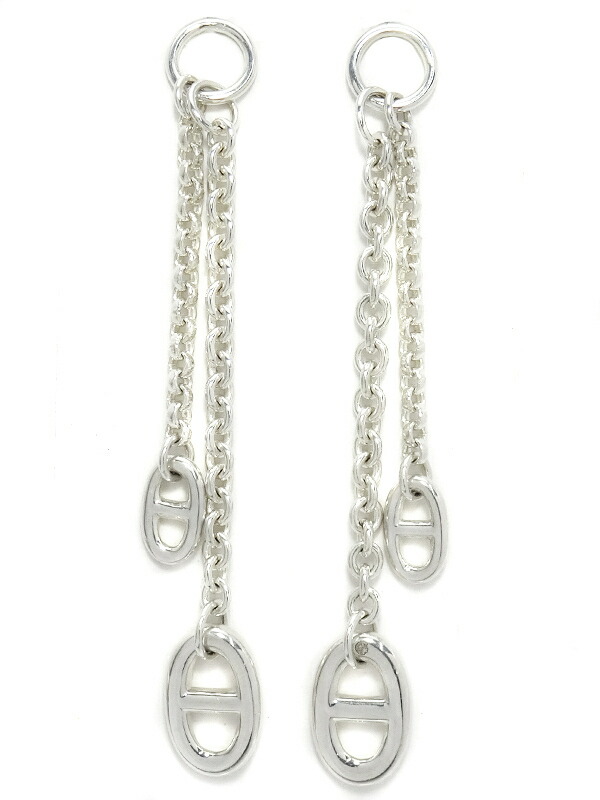 HERMES】【シェーヌダンクル】エルメス『SILVER ニュー ファランドール