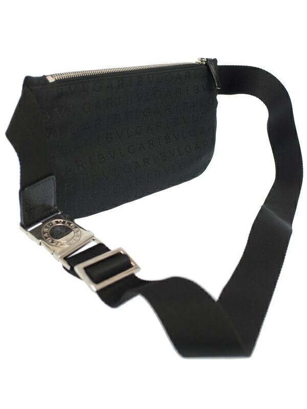 BVLGARI】ブルガリ『ロゴマニア ウエストポーチ』メンズ ボディバッグ
