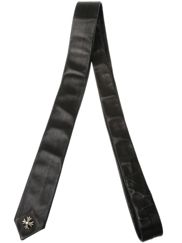 CHROME HEARTS】【プラスモチーフ】クロムハーツ『レザーナロータイ