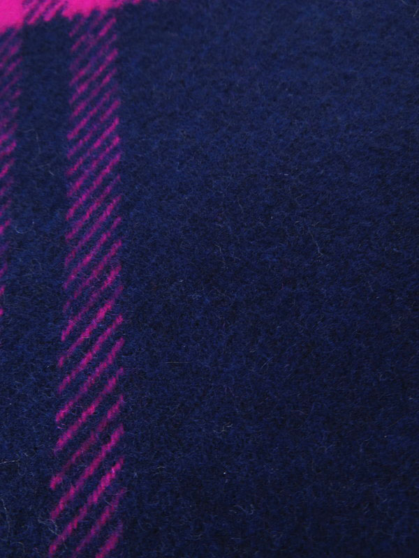 HERMES】【イギリス製】エルメス『チェック柄 カシミヤマフラー