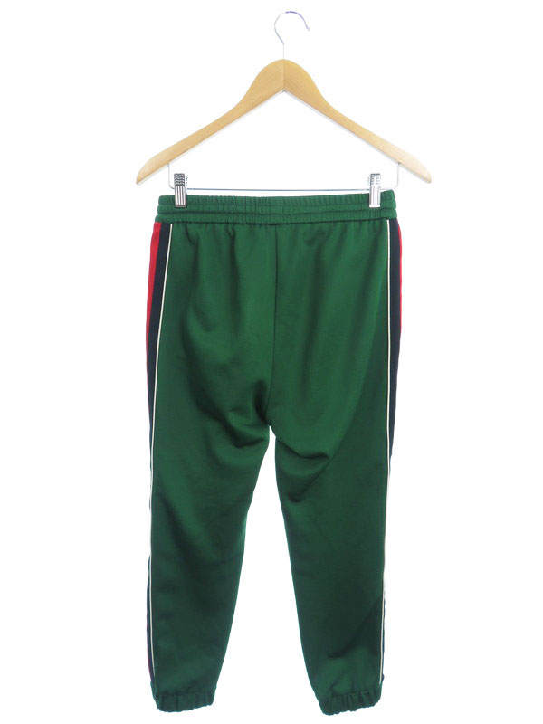 GUCCI】グッチ『サイドウェブライン テクニカルトラックロングパンツ