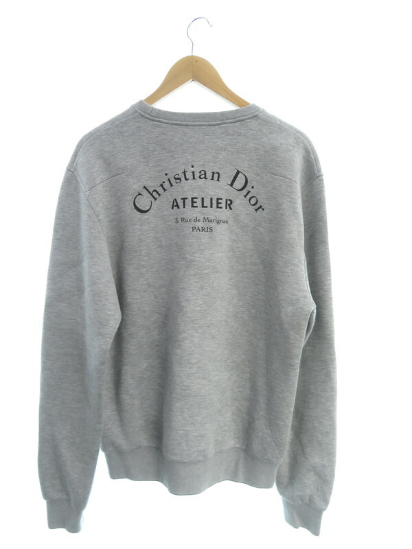 Dior Homme】ディオールオム『アトリエロゴ 長袖スウェット sizeXL