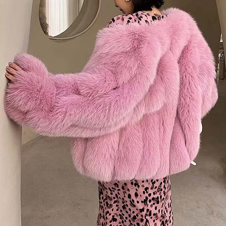 楽天市場】コート ジャケット フォックス リアルファー アウター