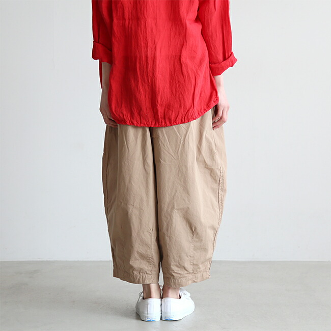 A11905]HARVESTY(ハーベスティ) 別注 クロップドサーカスパンツ