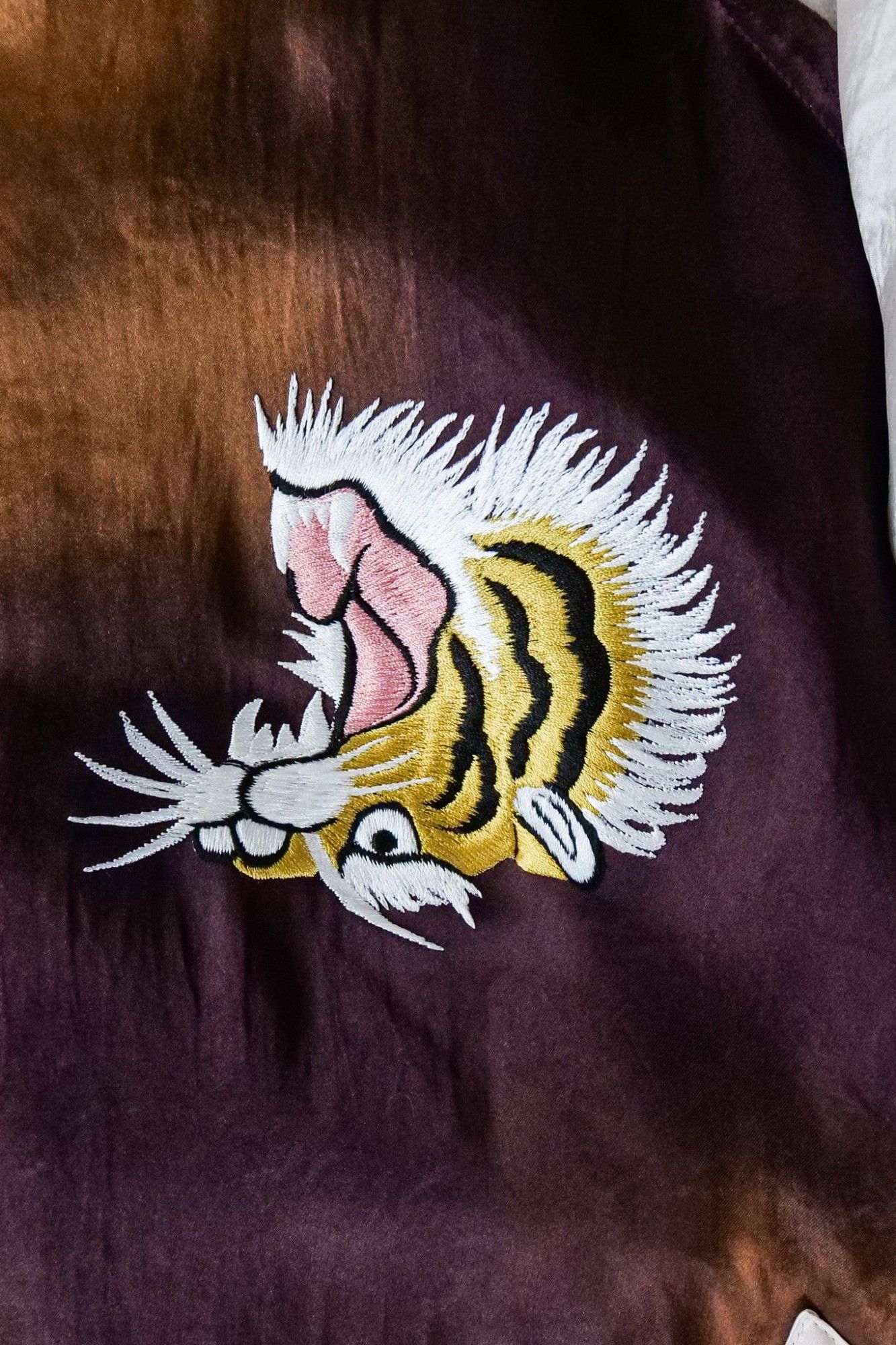 el conductorH - アップサイドダウン タイガー 刺繍 スカジャン | 3RD