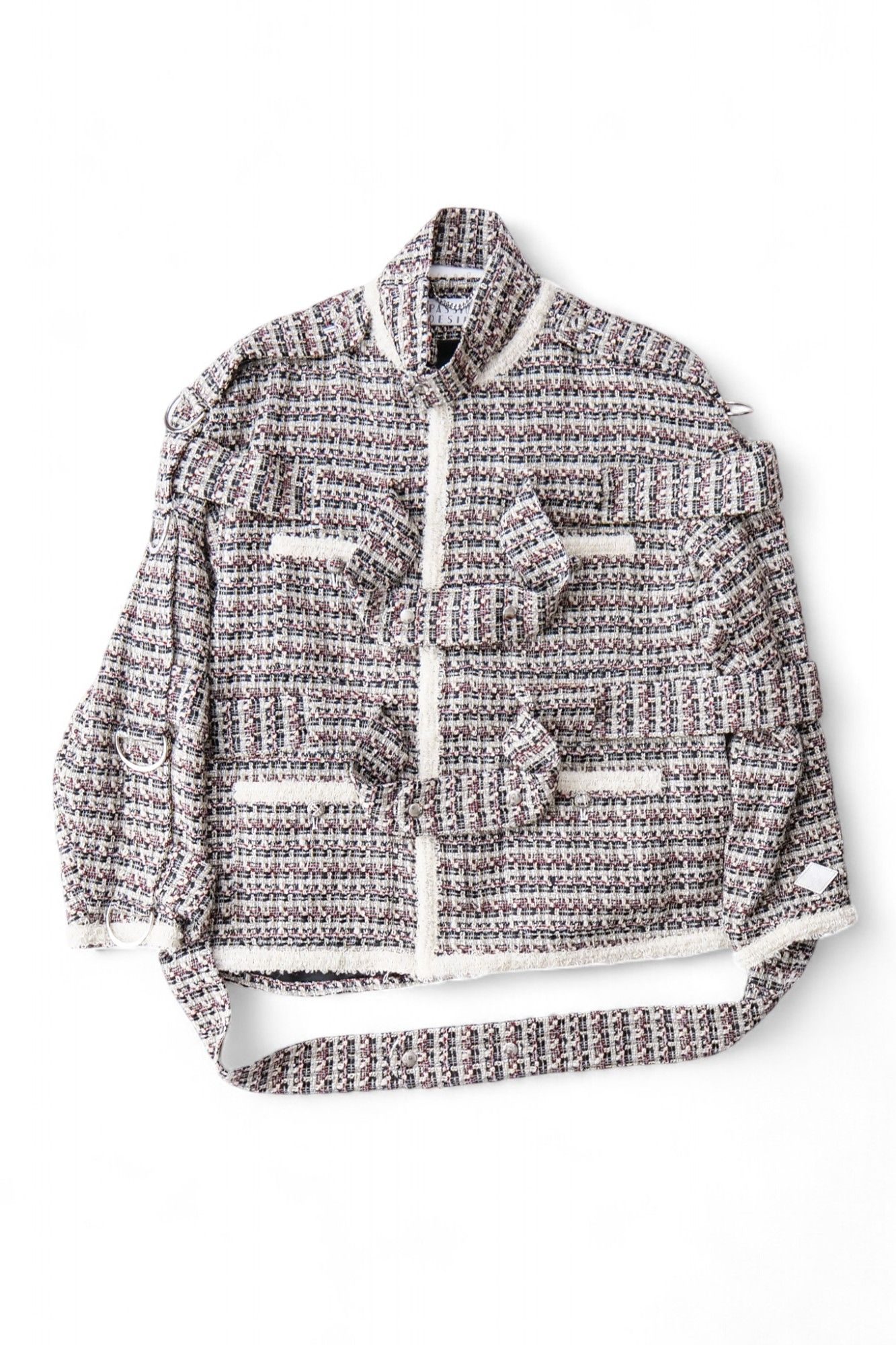 el conductorH - ミックスツイード ボンデージ ジャケット MIXED TWEED