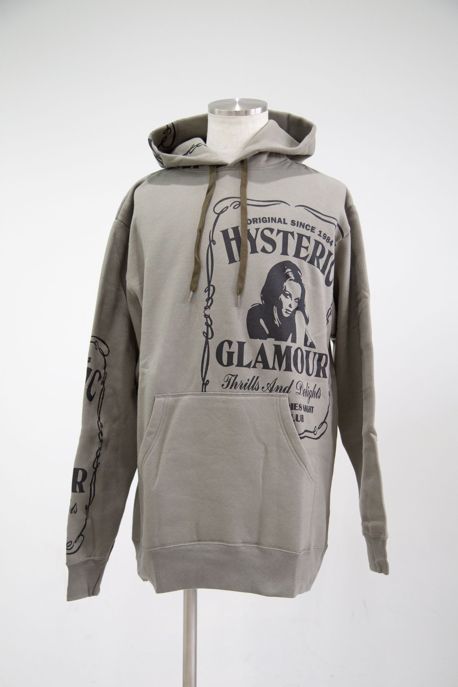 HYSTERIC GLAMOUR - HYS WHISKY パーカー / チャコール | Tempt