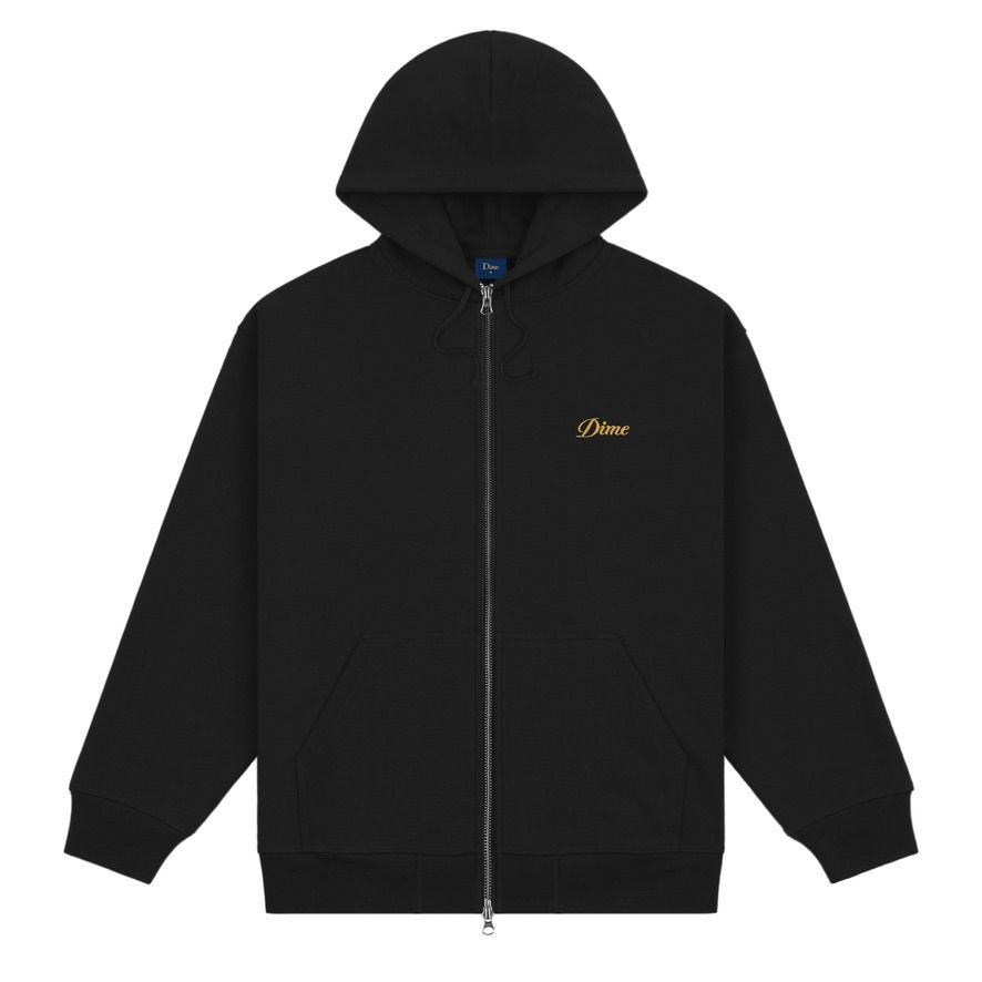 Dime - 【残りわずか】Cursive Small Logo Zip Hoodie | ACRMTSM
