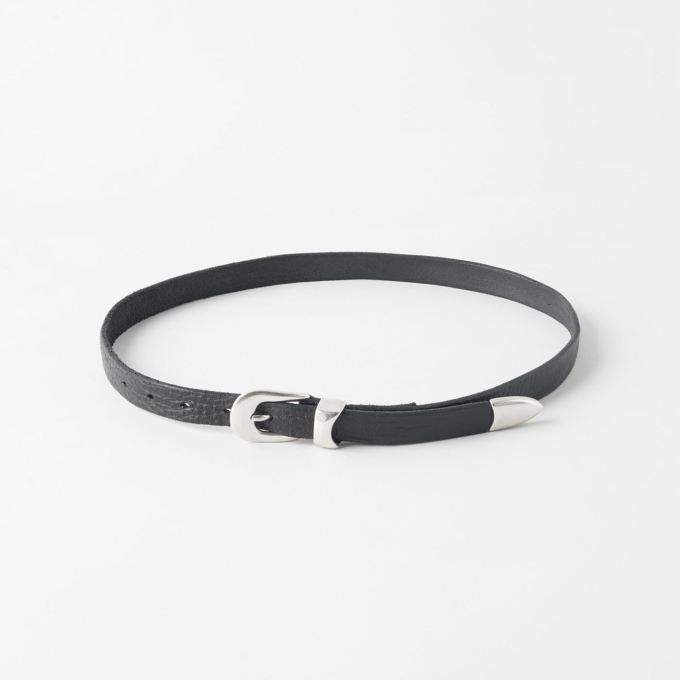 OUR LEGACY - 【残りわずか】2cm Belt(BLACK) | ACRMTSM ONLINE STORE