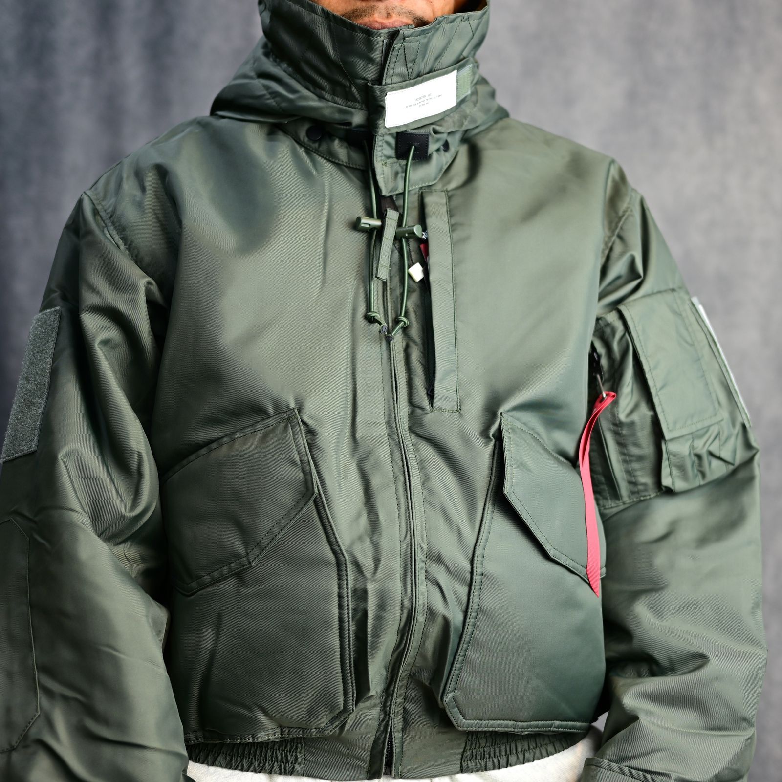 定価37400円N.hoolywood エヌハリ フライトジャケット MA-1 (エヌ