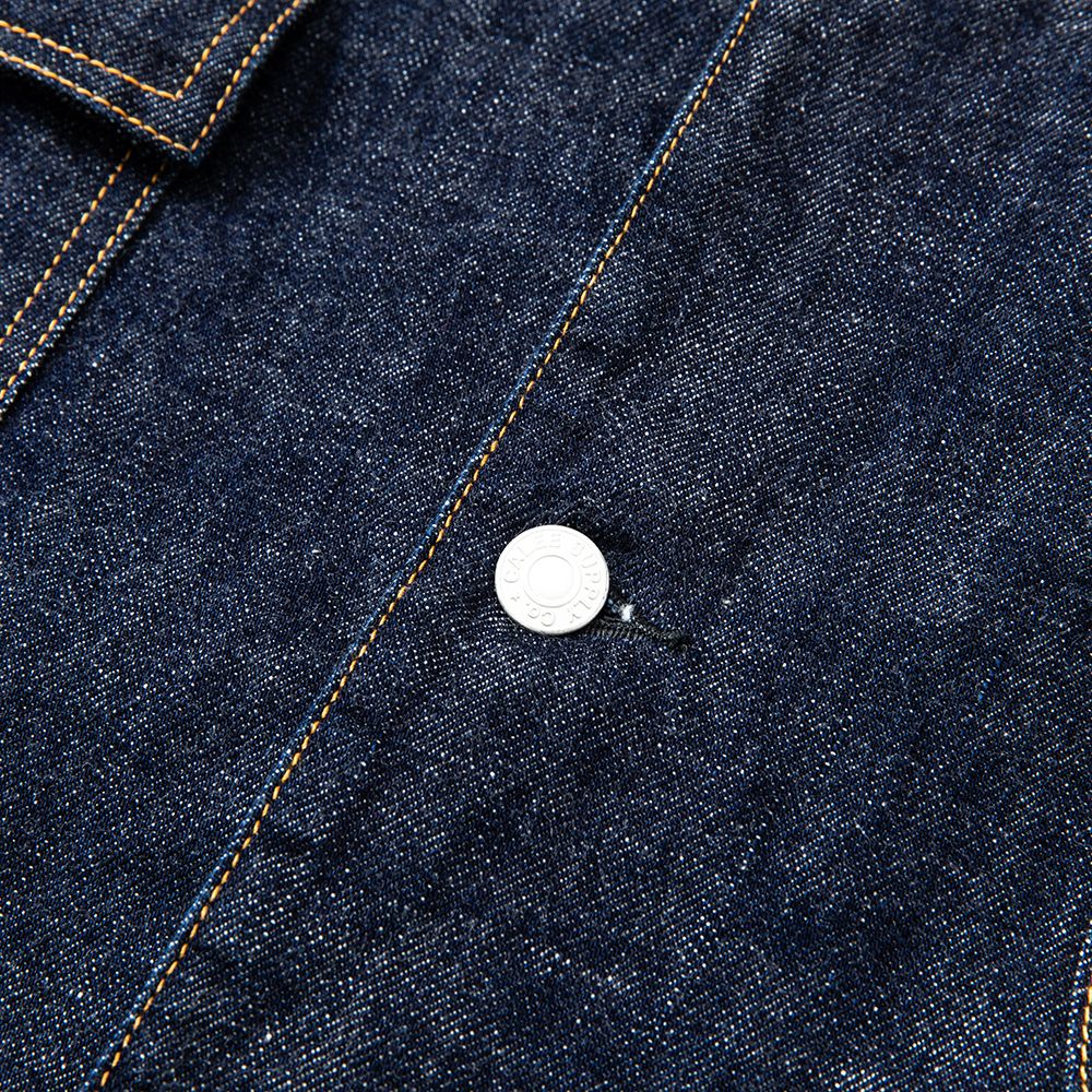 CALEE - Vintage type denim coverall (Ow Indigo blue) / デニム