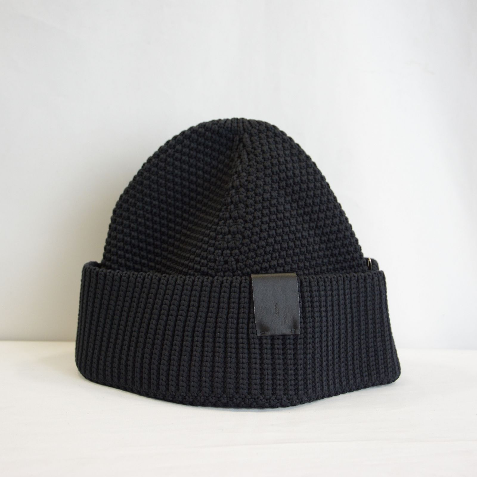 N.HOOLYWOOD - BEANIE （BLACK） / ニット帽 ビーニー （ブラック