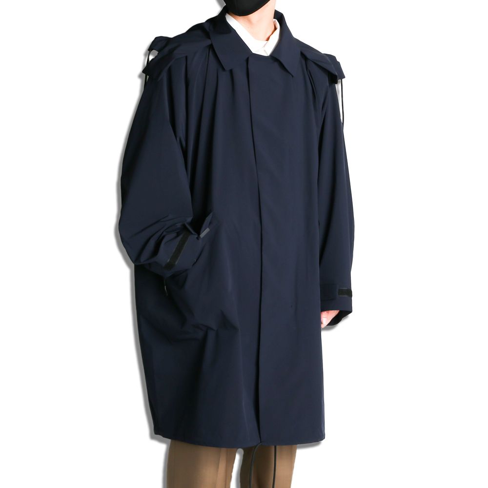 VICTIM - SEAMLESS BIG COAT / シームレス フードコート / VTM-21-C