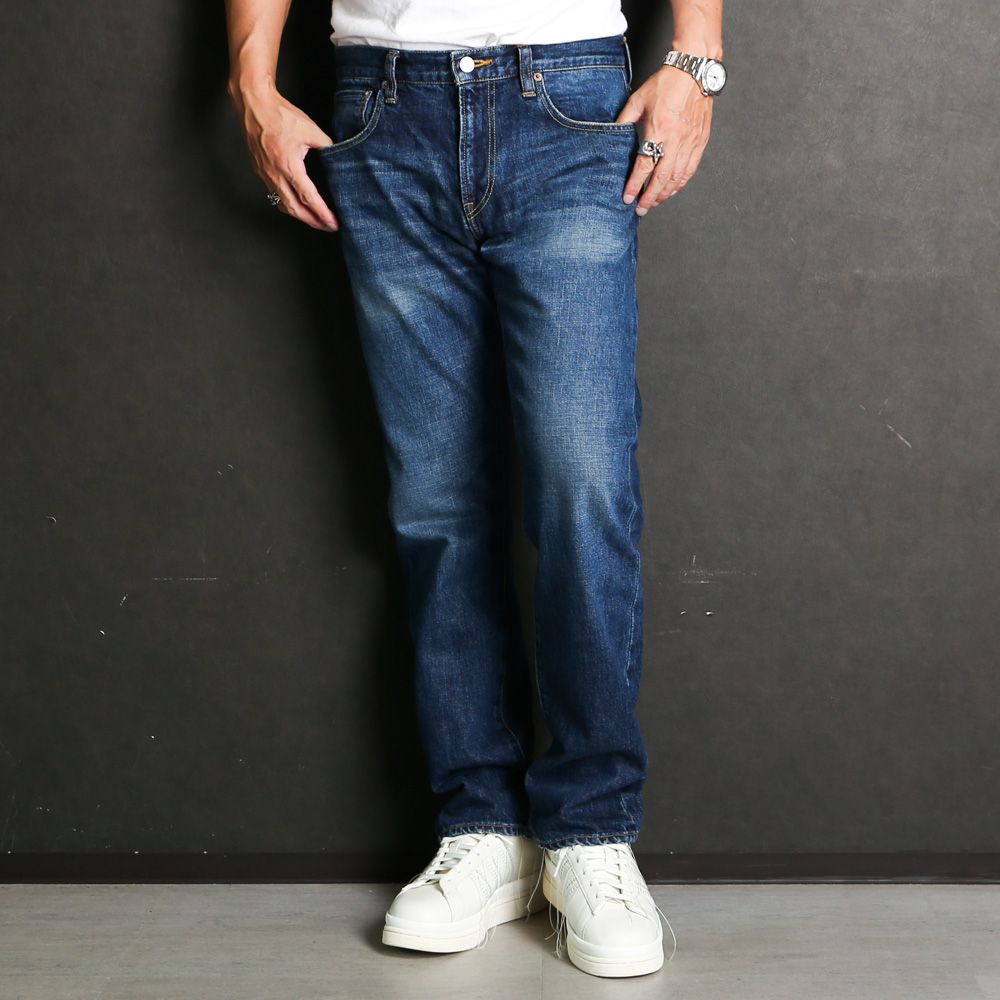 CALEE - VINTAGE REPRODUCT TAPERED DENIM PANTS ＜OW＞ / デニム