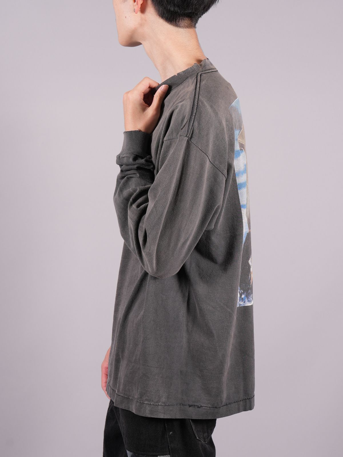 SAINT M×××××× - ラスト1点 / SM-A22-0000-076 / VL_LS TEE / MARIA