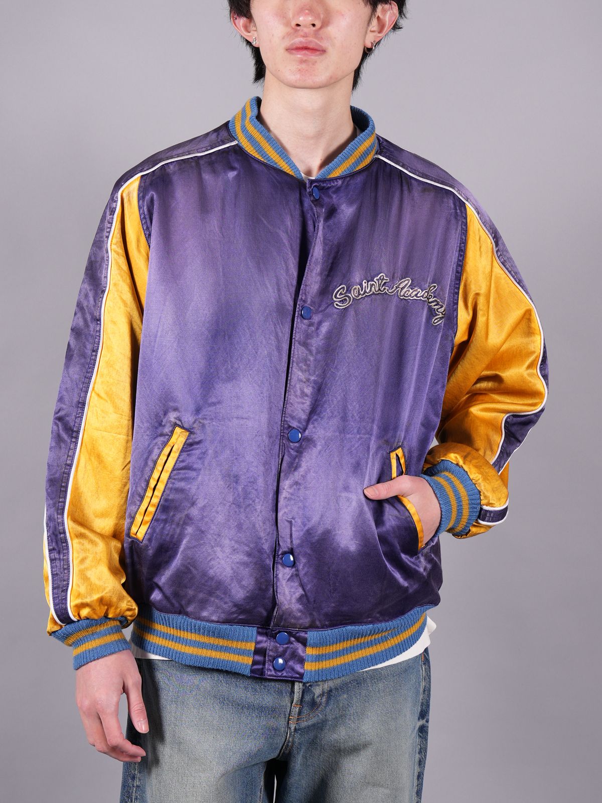 SAINT M×××××× - 【ラスト1点】SM-A22-0000-063 / SA_SKASTADIUM JKT