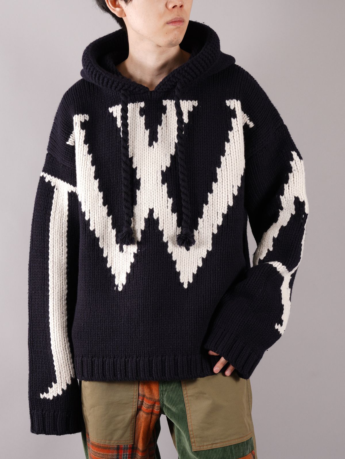 JW ANDERSON - ラスト1点 / JWA CHUNKY HOODIE / ジェイダブリュ