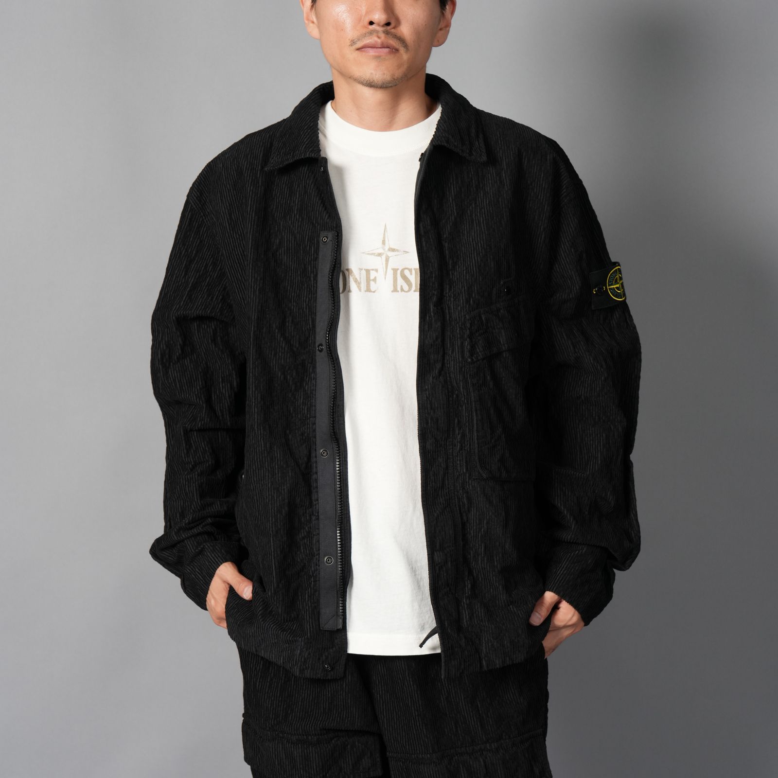 STONE ISLAND - 【ラスト1点】1200020 / WRINKLED CORDUROY 500-TC