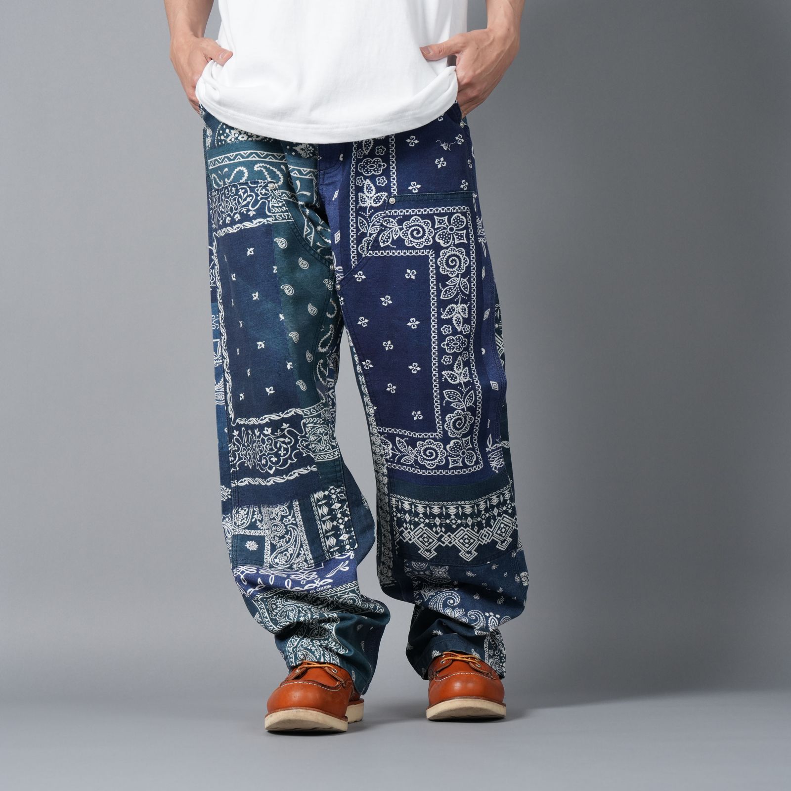 MIYAGIHIDETAKA - 【ラスト1点】Bandana pants / バンダナパンツ