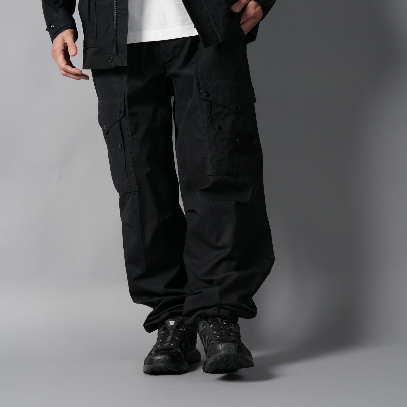 STONE ISLAND - 3100017 / ALL-WEATHER COTTON CANVAS_S.I. GHOST