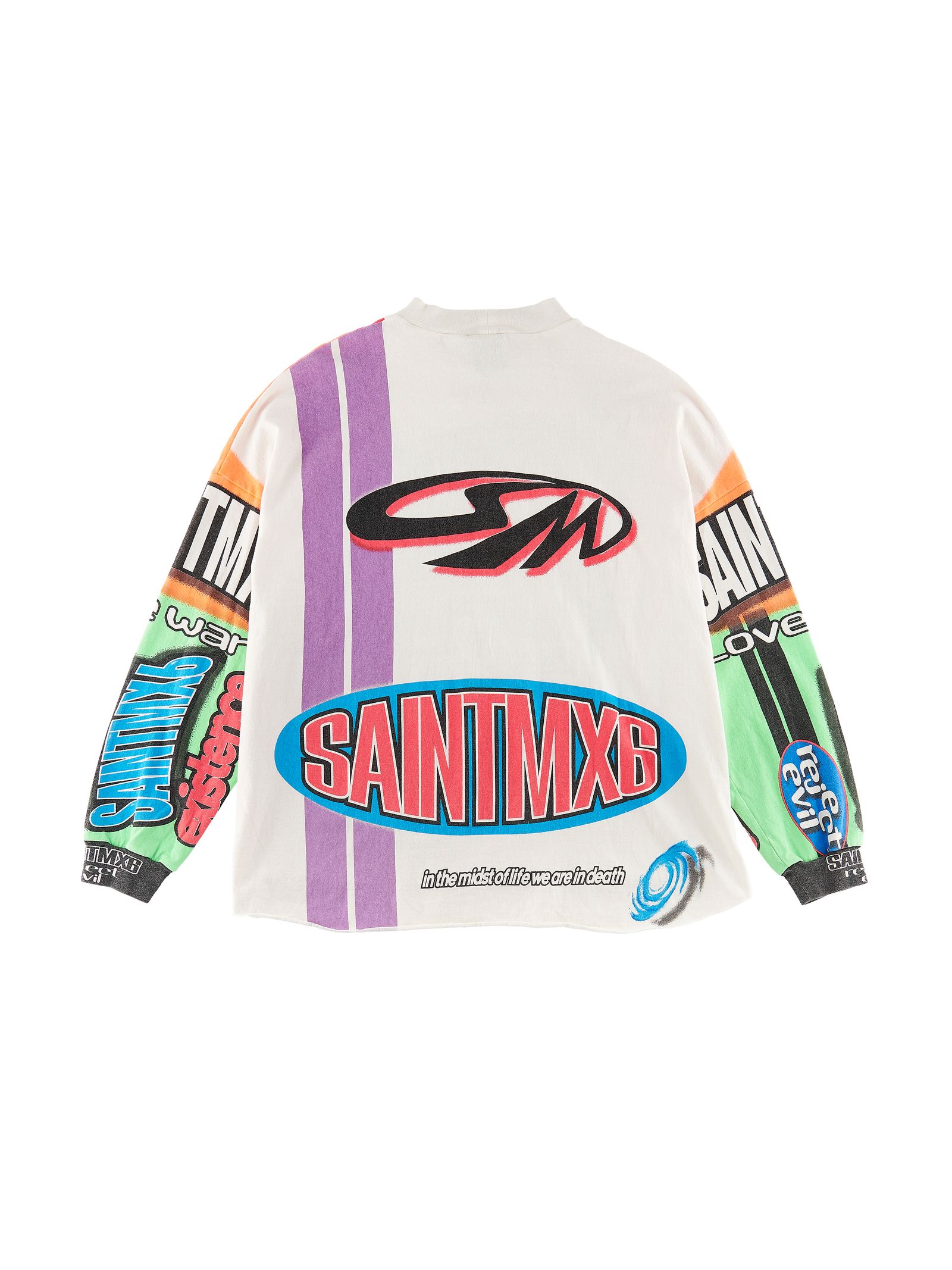 SAINT M×××××× - 【ラスト1点】 SM-S23-0000-037 / LS TEE / MOTOCROSS