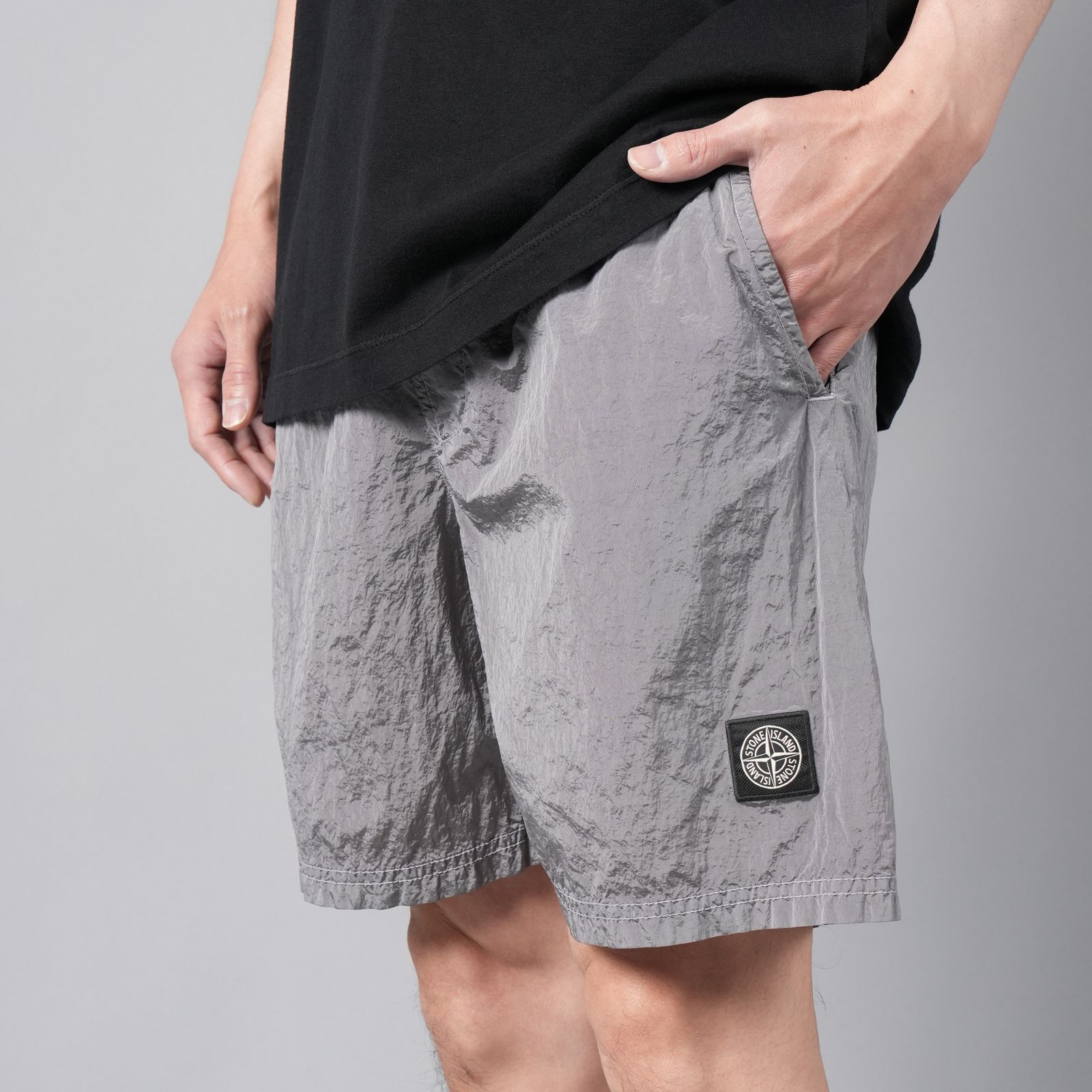 STONE ISLAND - B100004 NYLON METAL SWIM PANTS / ナイロンメタル