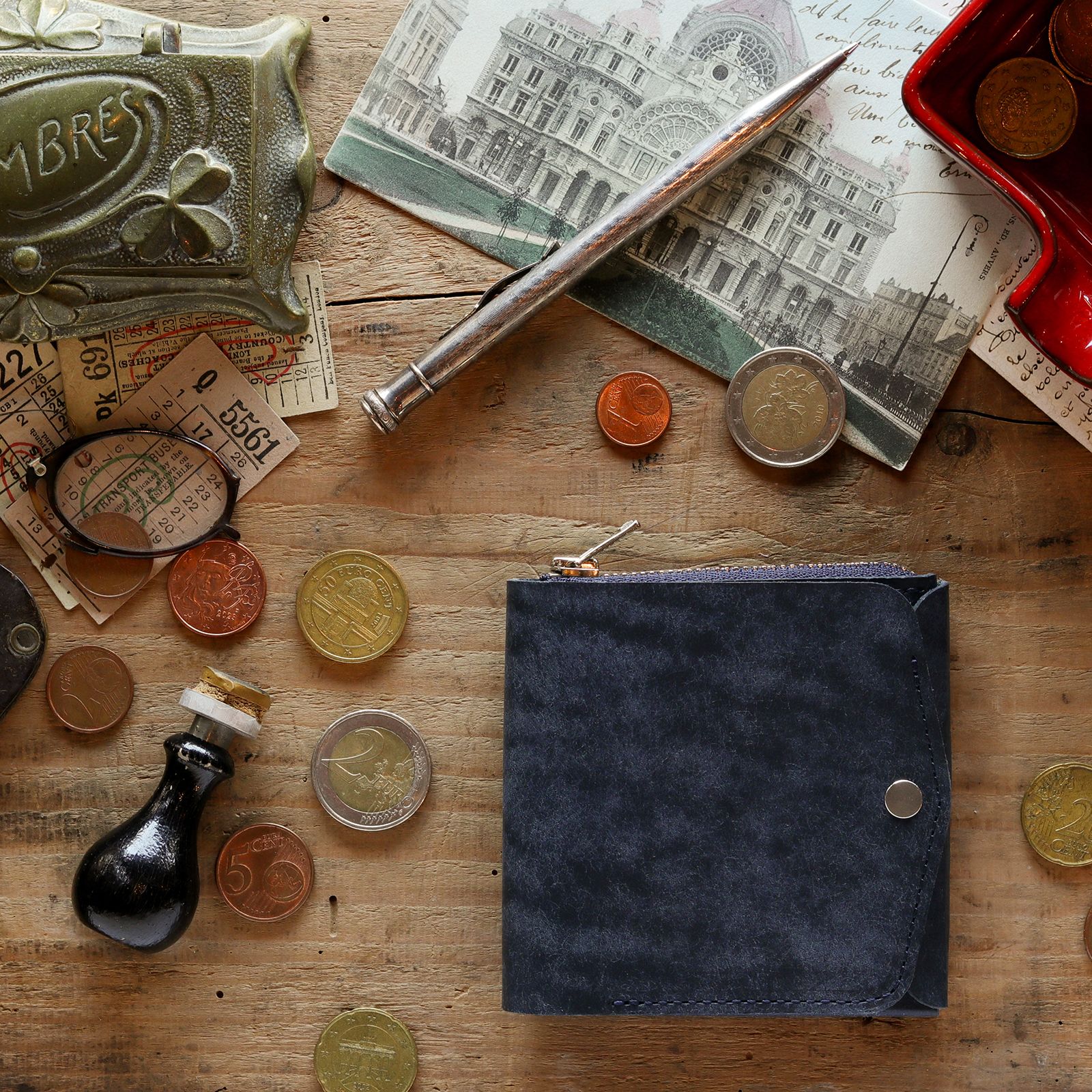 ATELIER MOKU - 「小さく薄い財布SAKU ver.3 Pueblo プエブロ