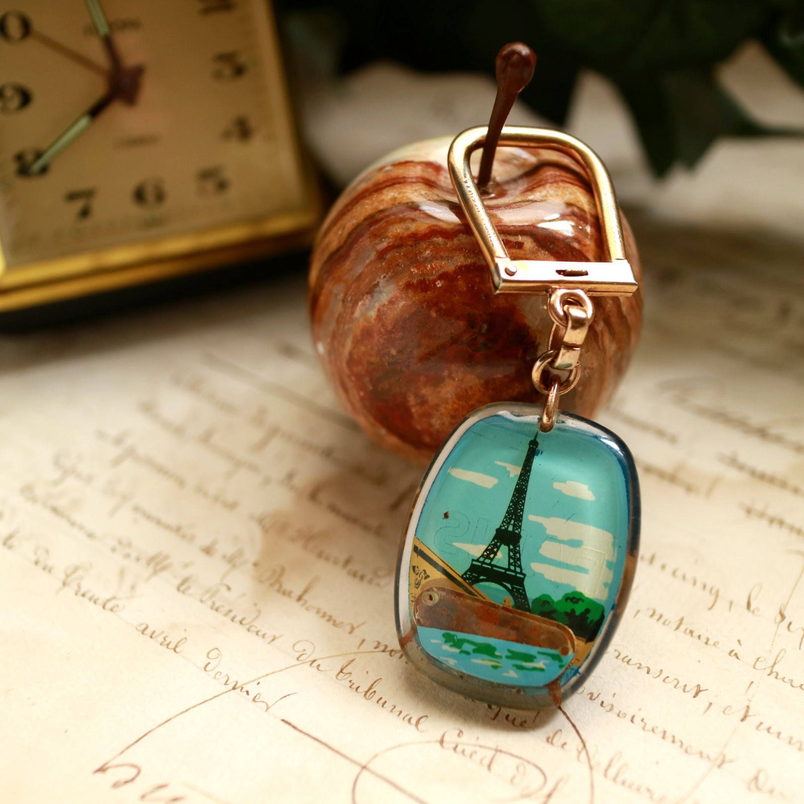 PARIS エッフェル塔 ブルボンキーホルダー | corne/コルネ